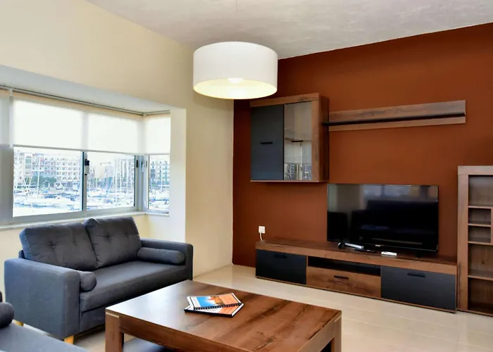 Διαμέρισμα Bright & Spacious 2 Bedroom With Marina View Msida
